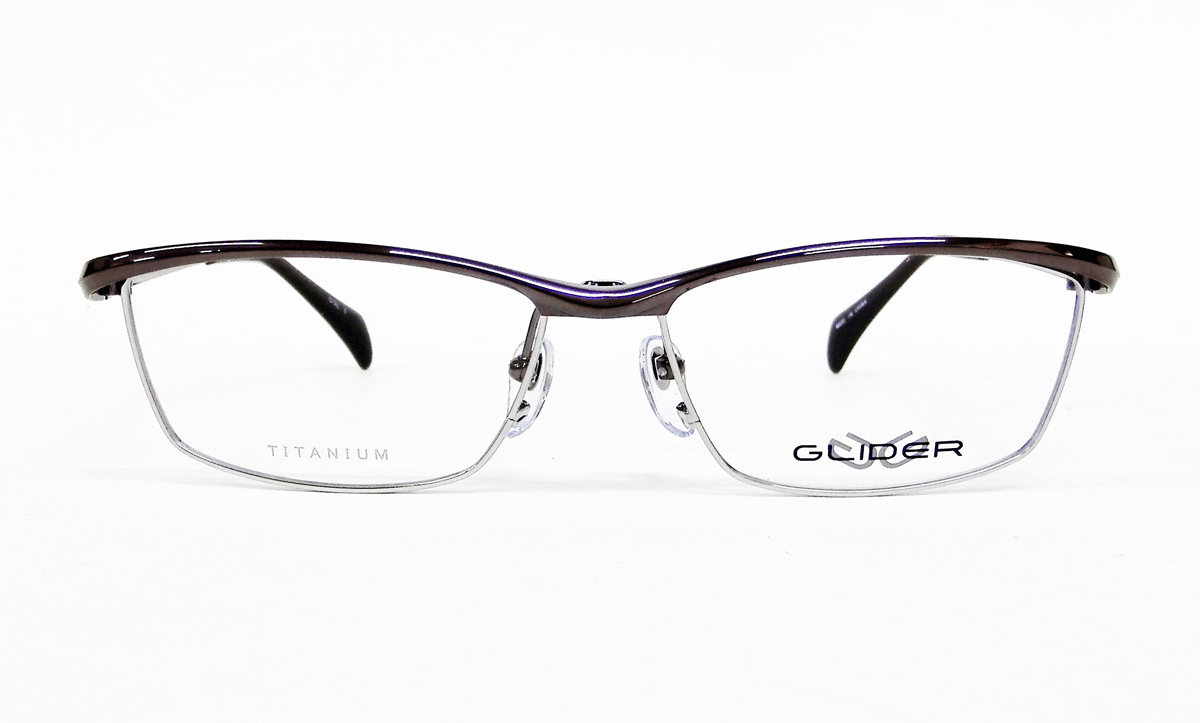 送料無料！薄型非球面レンズ付【GLIDER（グライダー）跳ね上げフレーム GD-2011 Col.1（ブラウン）】デザインコレクションメガネセット（伊達メガネ・近視・乱視・老眼・遠視）フリップアップ ハネ上げ