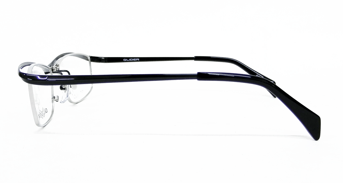 送料無料！薄型非球面レンズ付【GLIDER（グライダー）跳ね上げフレーム GD-2011 Col.3（ブラック）】デザインコレクションメガネセット（伊達メガネ・近視・乱視・老眼・遠視）フリップアップ ハネ上げ