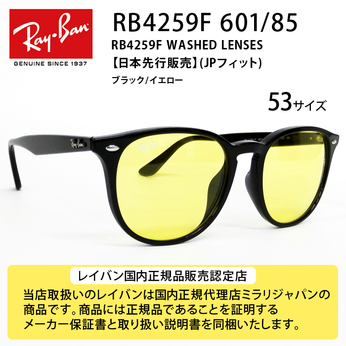 Ray-Ban RB4259F 601/85 53-20 Active デイリーユース サングラス