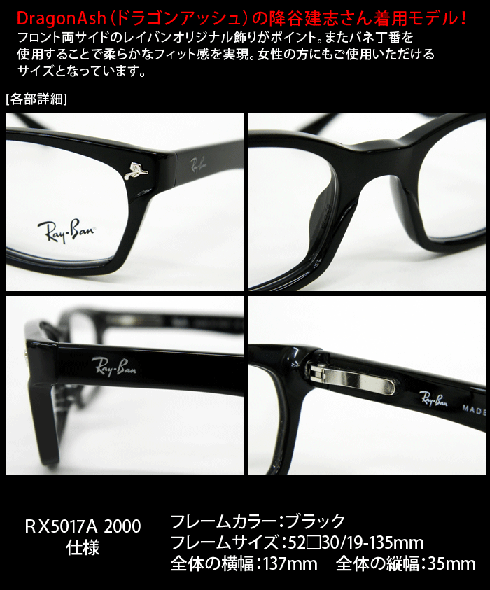 RayBan レイバン　RB5017A